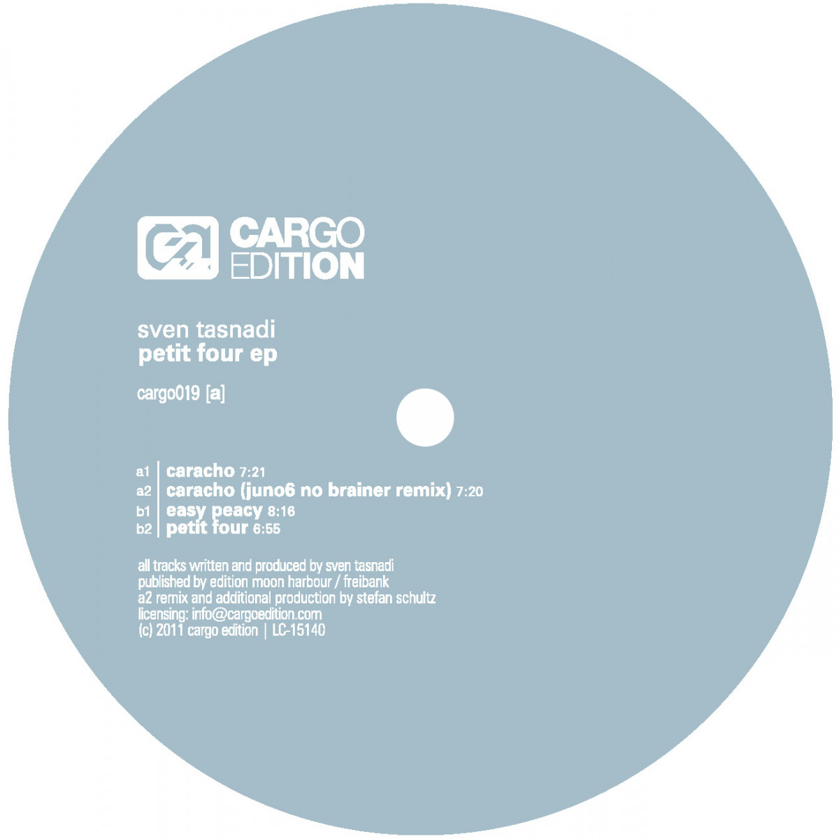 Sven Tasnadi — Perit Four EP — Copertina