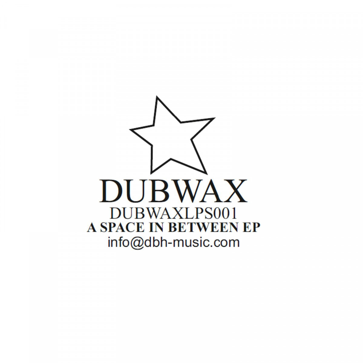star_dub — a space in between ep — Copertina