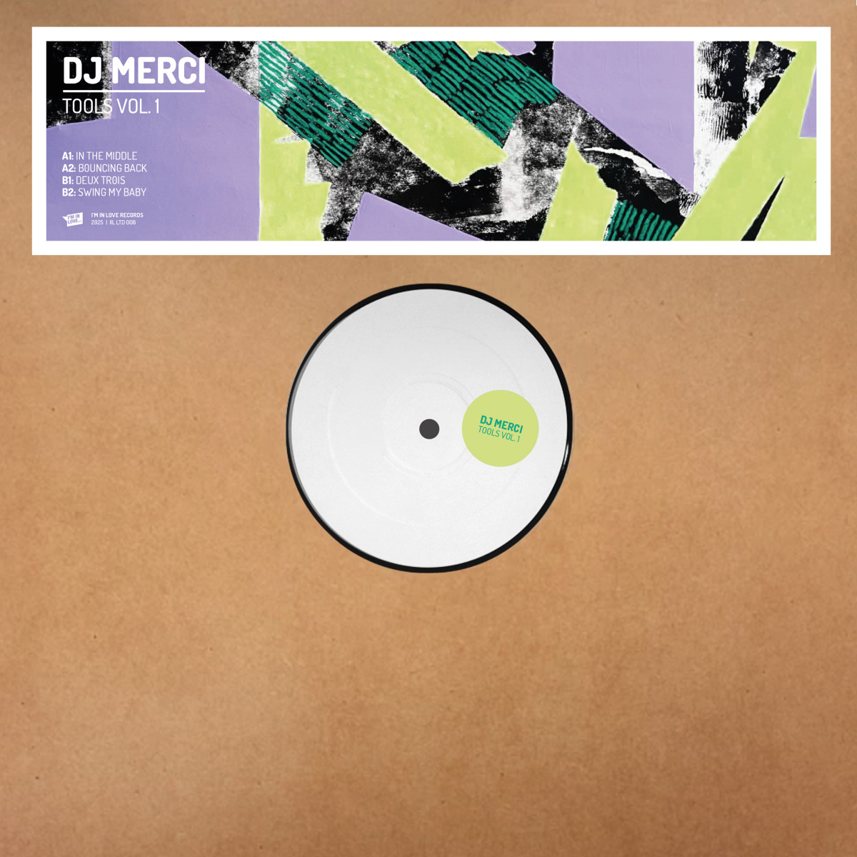 DJ Merci — Tools Vol. 1 — Copertina