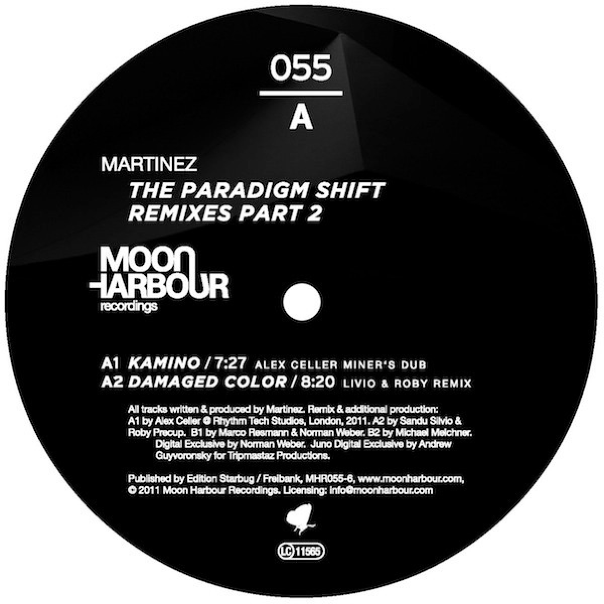 Martinez — The Paradigm Shift (Remixes Part 2) — Copertina