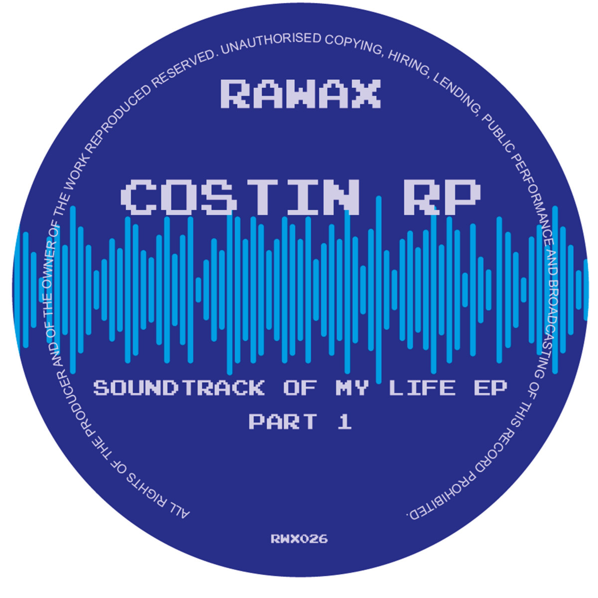 costin rp — Soundtrack Of My Life Part 1 — Copertina