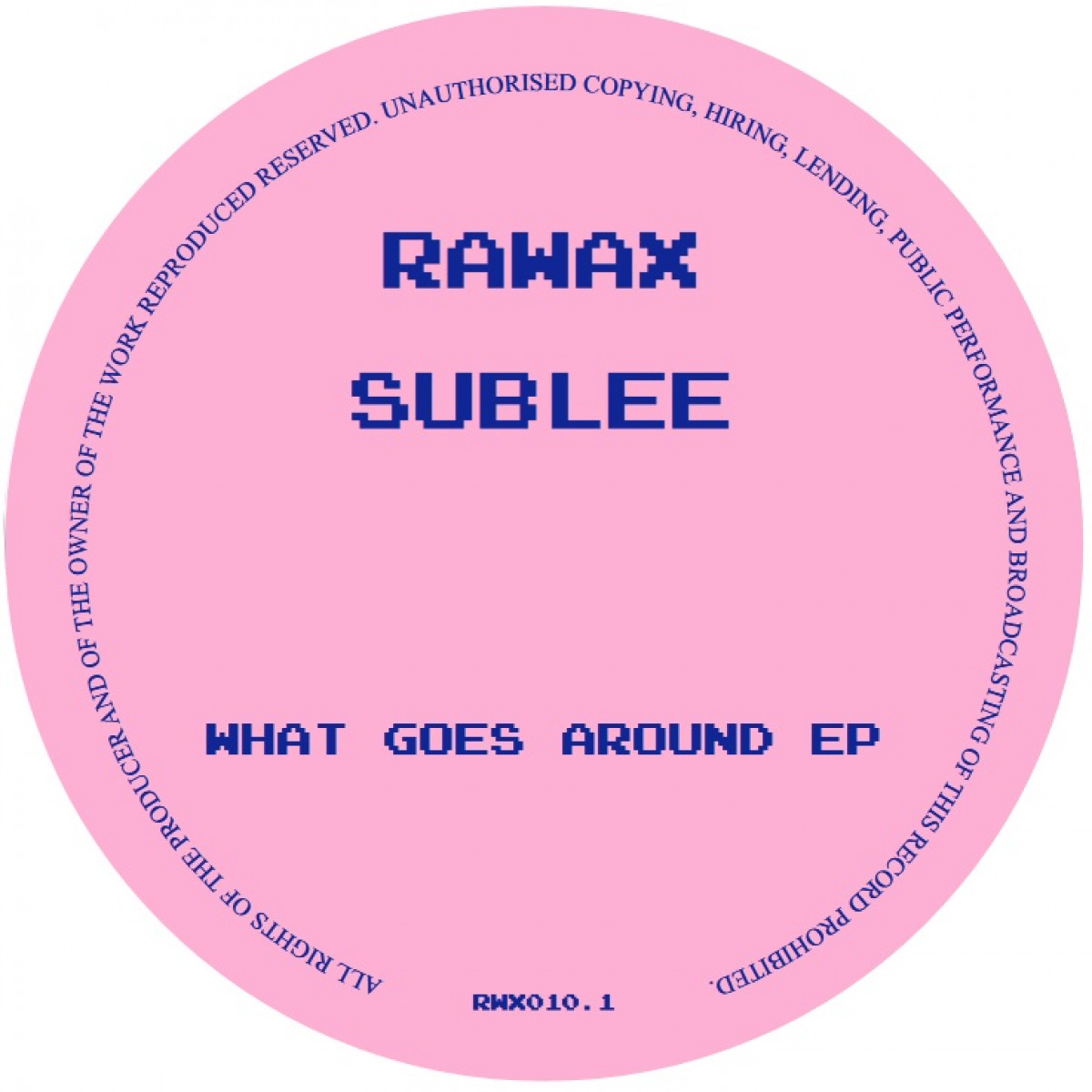 Sublee — What Goes Around EP — Copertina