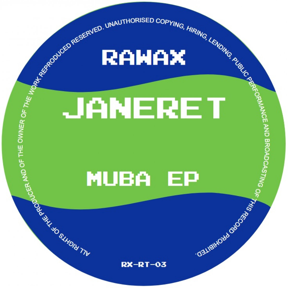 JANERET — MUBA EP — Copertina