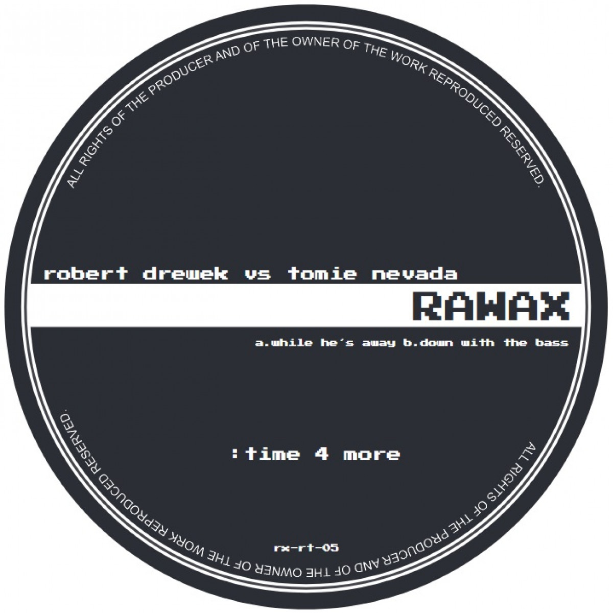 Robert Drewek vs. Tomie Nevada — Time 4 More — Copertina