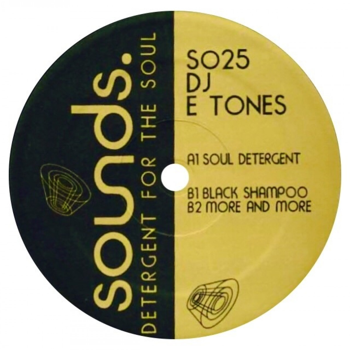 DJ E-Tones — Detergent For The Soul — Copertina