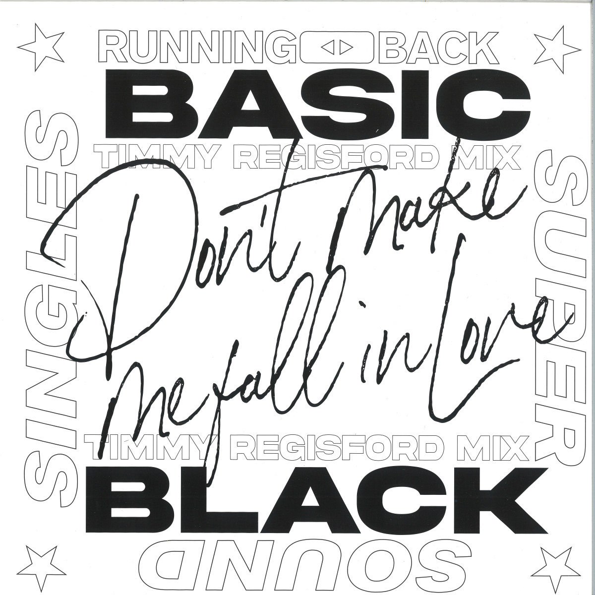 Basic Black — Don’t Make Me Fall In — Copertina