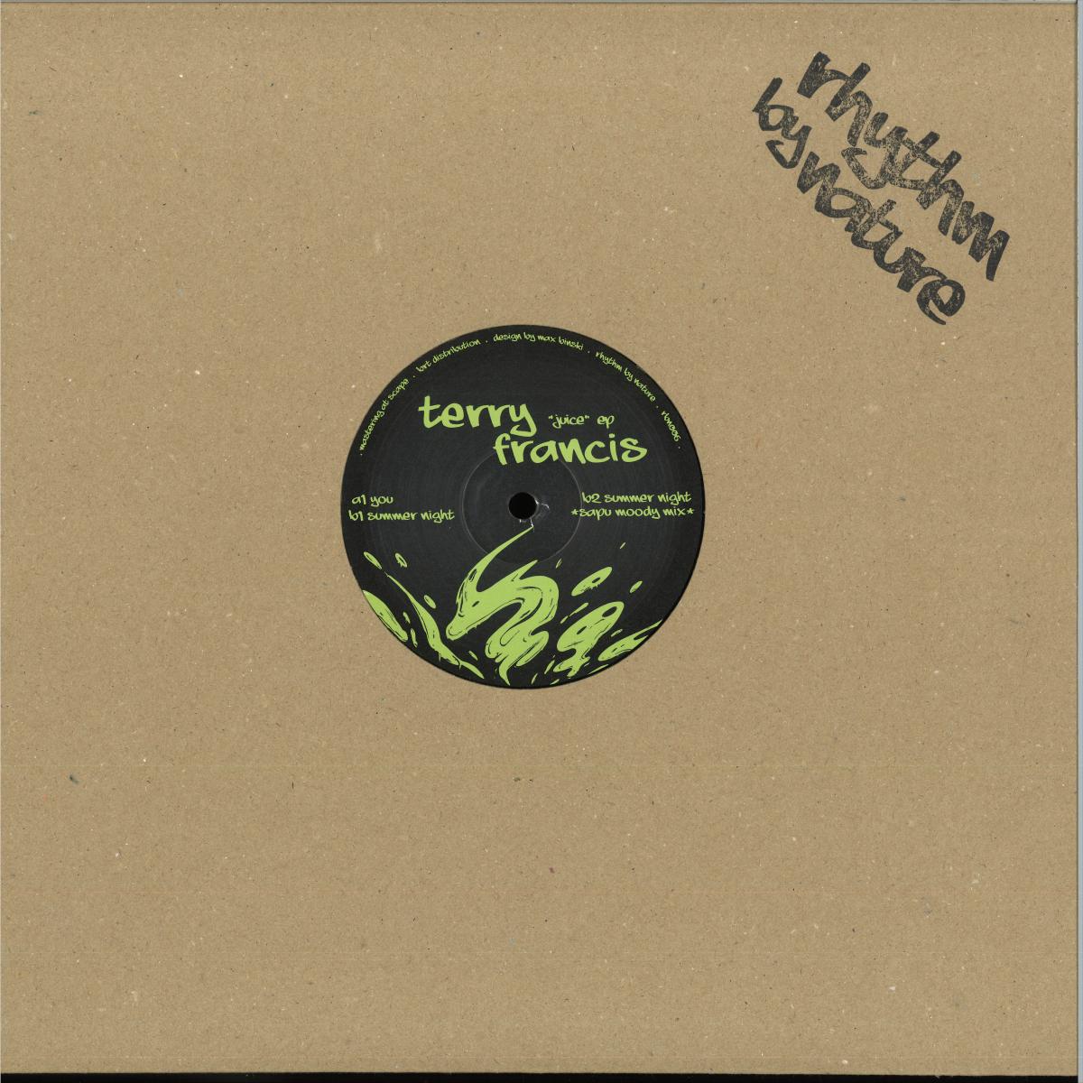 Terry Francis — Juice EP — Copertina