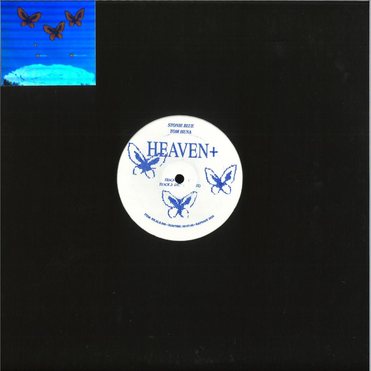 Stonie Blue / Tom Huna — HEAVEN+ — Copertina