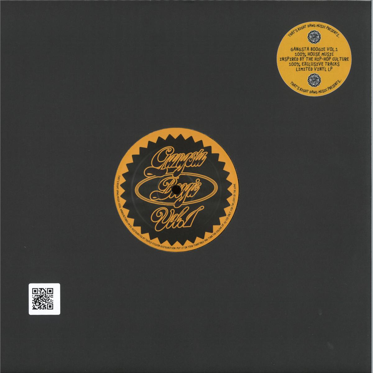 Various Artists — Gangsta Boogie Vol.1 LP — Copertina
