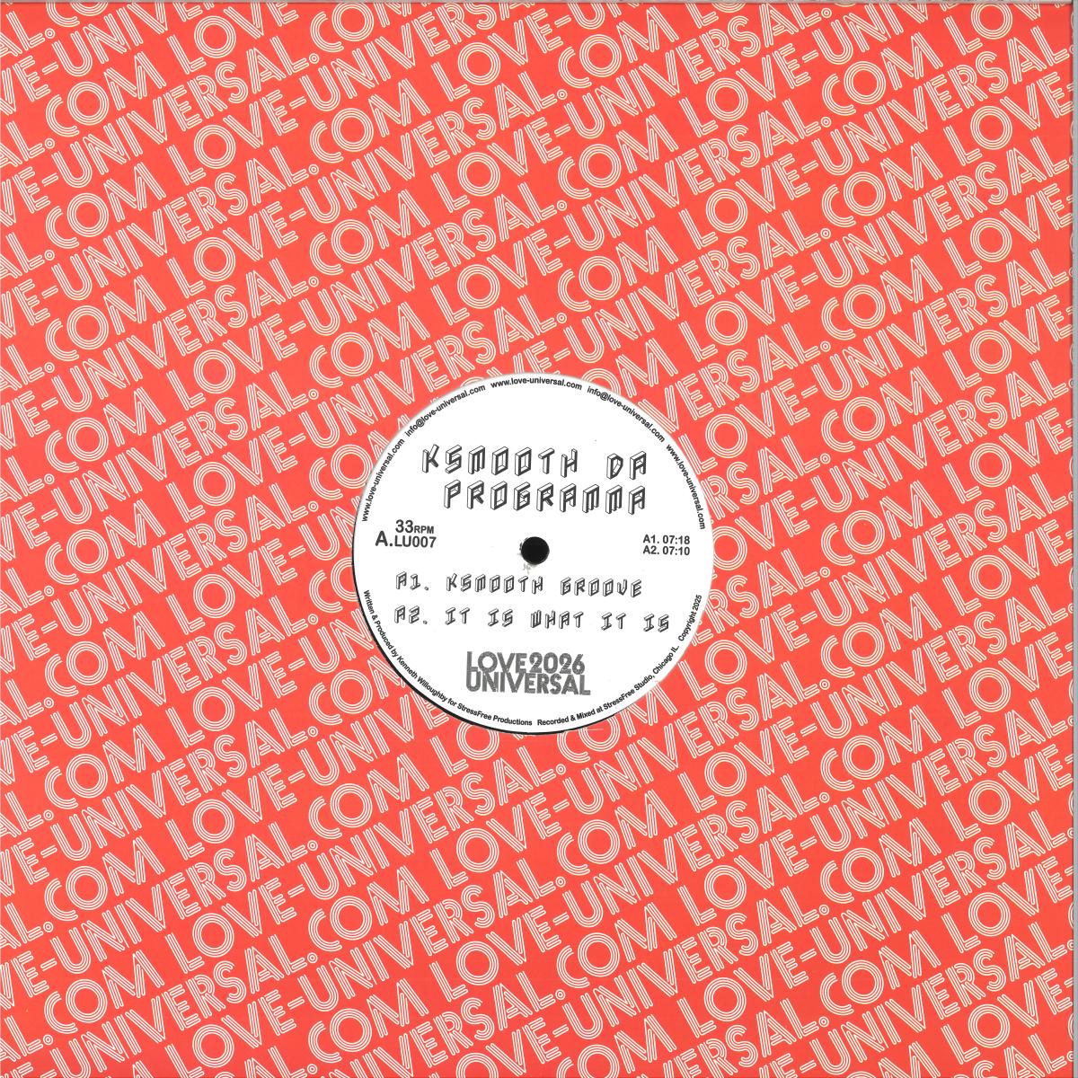 KSmooth Da Programma — KSmooth Groove — Copertina