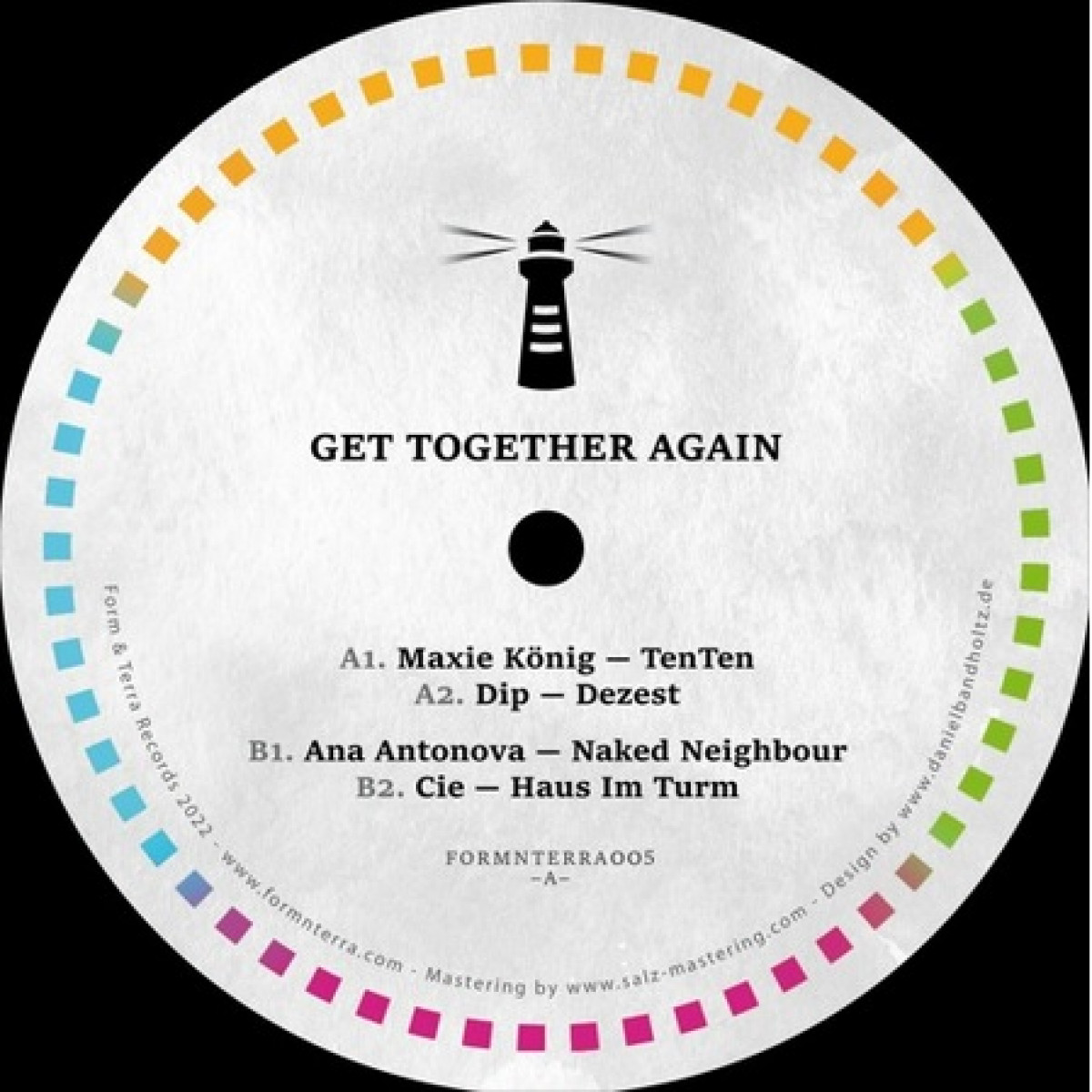 005 V/A: Maxie König, Dip, Ana Antonova, Cie Title: Ge — t Together Get Together Again Again — Copertina