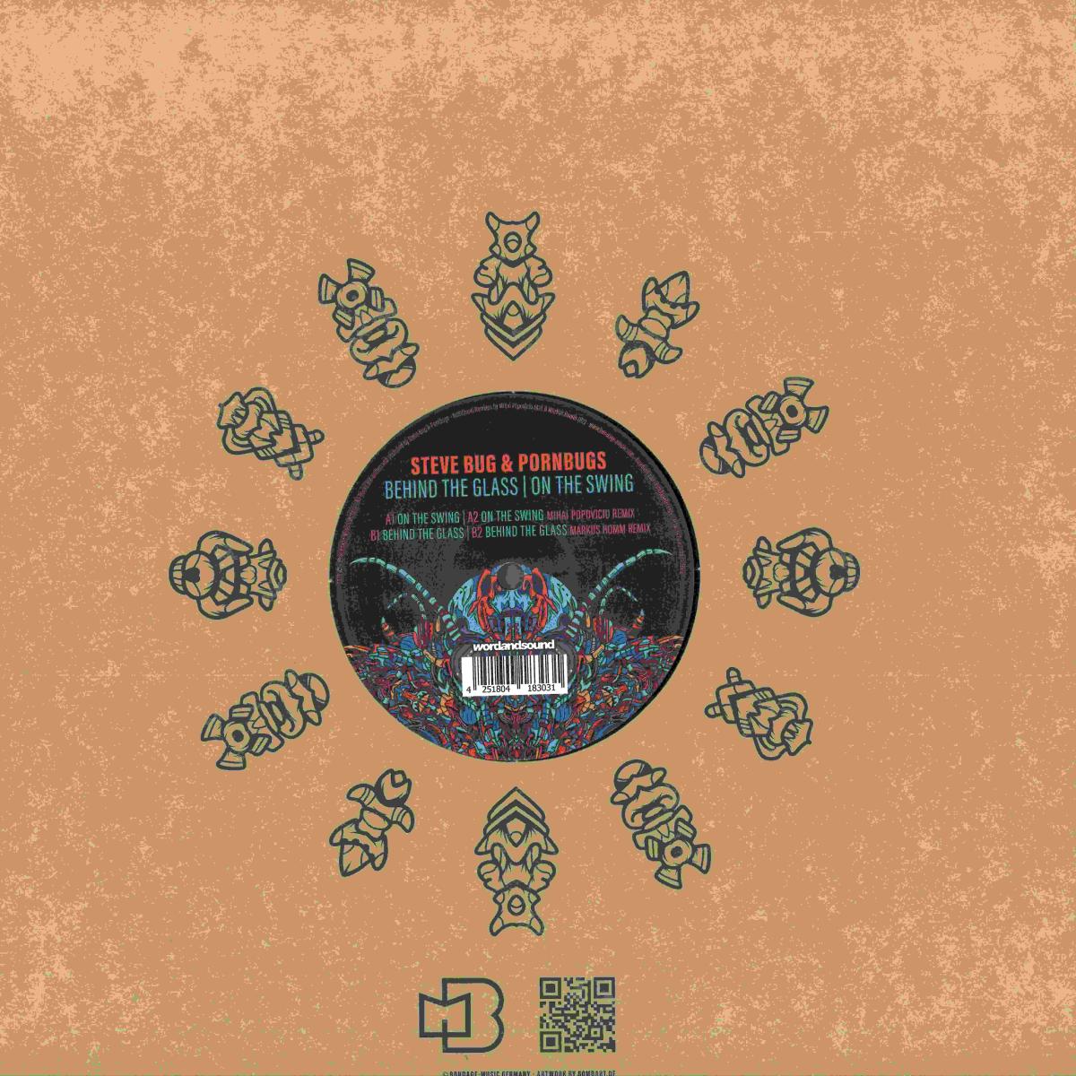 Steve Bug & Pornbugs — On The Swing / Behind The Glass — Copertina