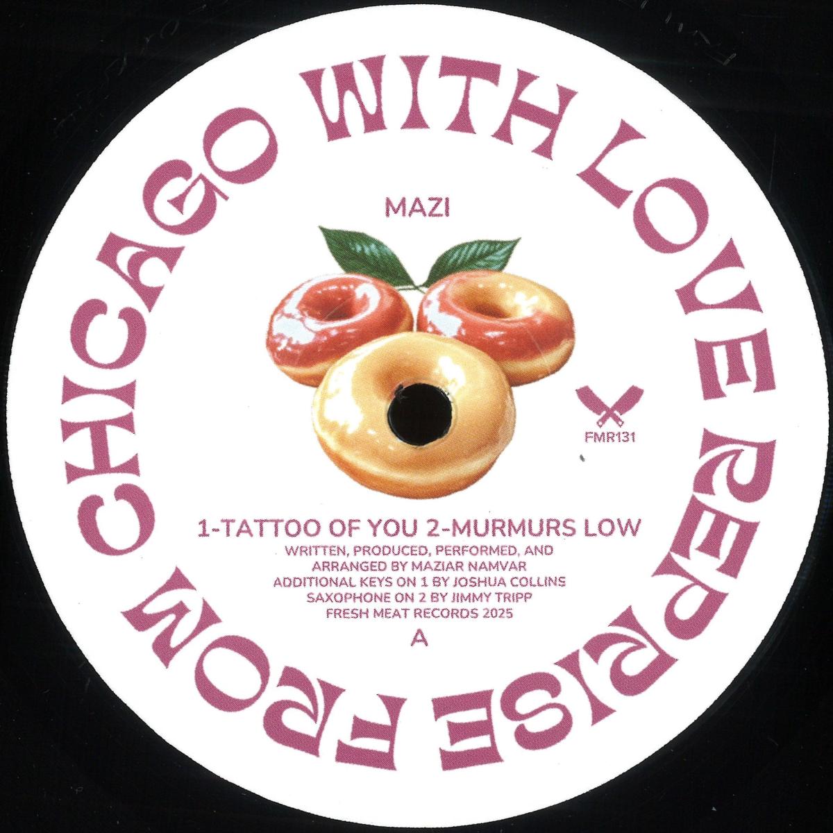 Mazi — From Chicago With Love Reprise — Copertina